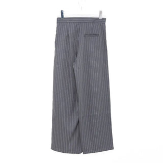 Striped two-tone slacks
