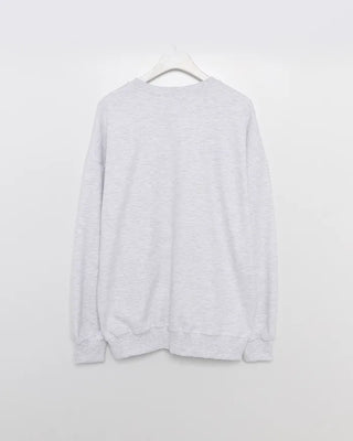 Wood print oversized sweatshirt