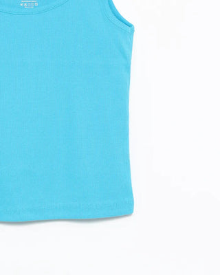 Scooped Neck Semi-Cropped Tank Top
