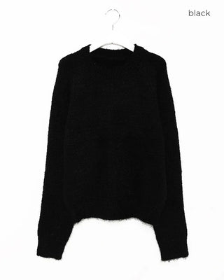 Simple raglan knit