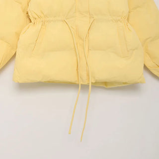 Waist String Padded Jacket