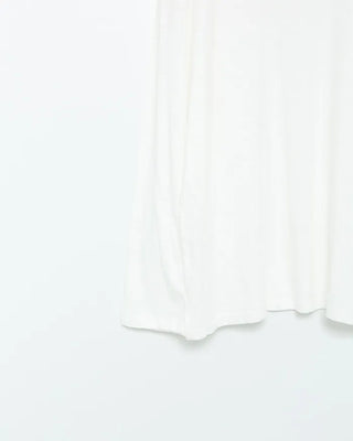 Sheer Oversized U-Neck Long-Sleeve T-Shirt