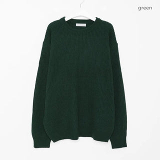 (Unisex) Openwork Round Knit