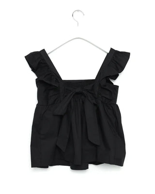 Rear Ribbon Sleeveless Blouse
