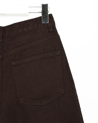 Cotton pintuck wide-leg pants