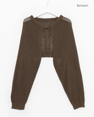 Strappy Bolero Cardigan