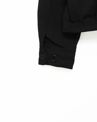 Cotton zip-up blouson