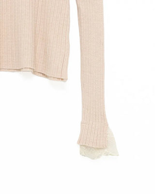 Lace Point Slim Fit Knit