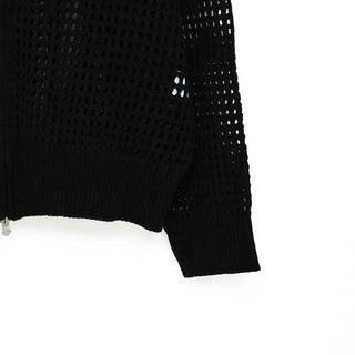 Arm warmer net zip hood