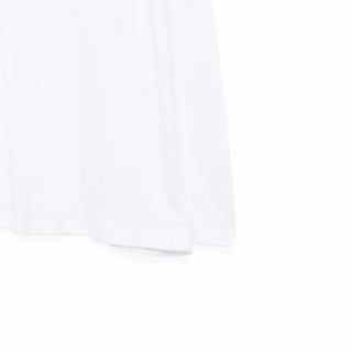 Simple lettering long-sleeved T-shirt