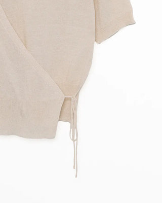Asymmetrical Wrap Knit