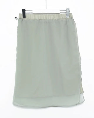 Layered Nylon Easy Skirt
