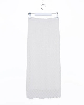 Layered long skirt