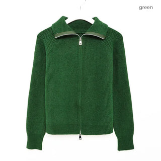 Double zip-up knit