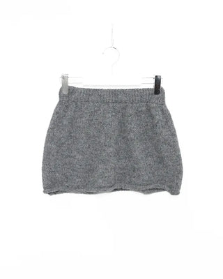 Knit zip-up and knit mini skirt set