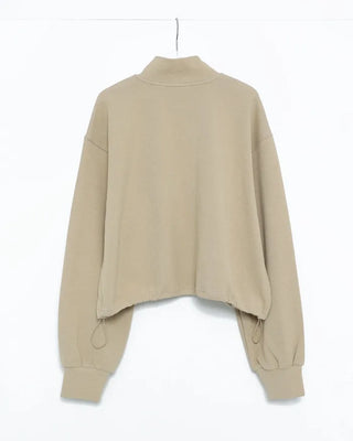 Half-zip sweatshirt