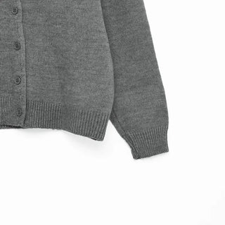 Slit detail cardigan