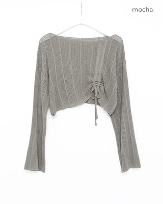 Asymmetrical String Knit