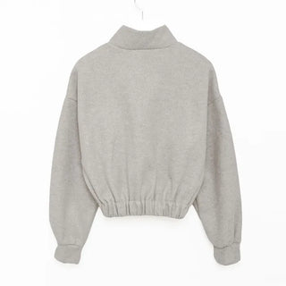 Two-pocket cropped jacket