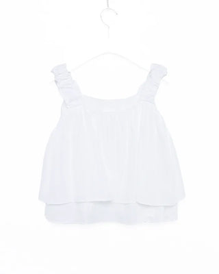 Frilled tiered blouse