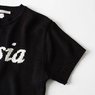 (ORIGINAL) Freesia Short Sleeve Knit