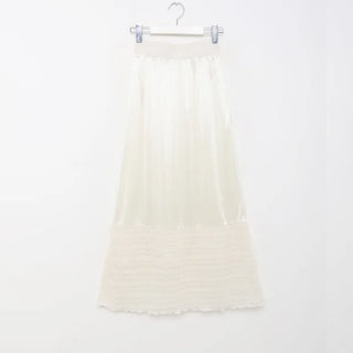 Lace long skirt