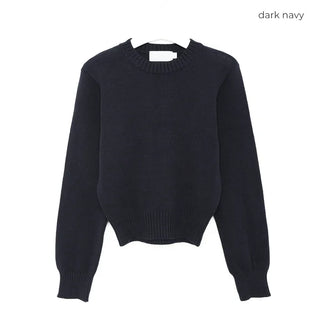 Cotton round knit