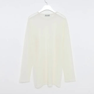 Loose-fitting sheer t-shirt