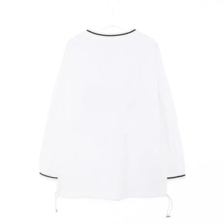 (Unisex) Original Sporty Nylon Sweatshirt