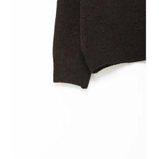 (Unisex) Drop Shoulder Simple High Gauge Sweater