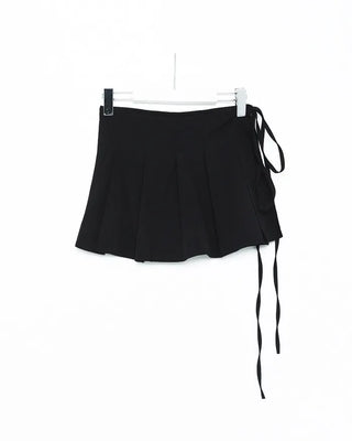 Layered ruffle skirt pants