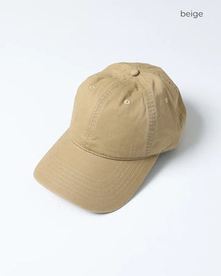 Washed Plain Ball Cap