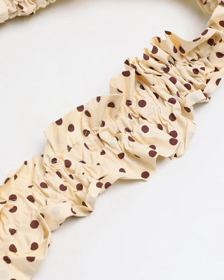 Dot Drawstring Shoulder Bag