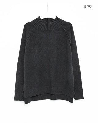 Raglan Line Point Knit