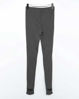 Center seam open knee-high leggings