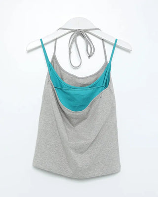 Basic halter neck & camisole set