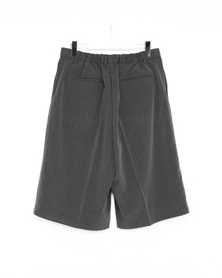 Striped Bermuda shorts