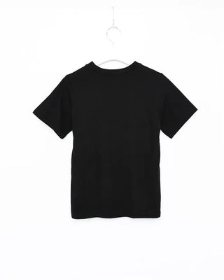 Long lettering half T-shirt