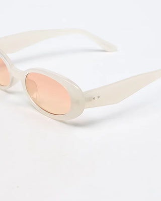 Slim oval sunglasses