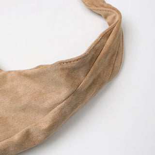 Daily Suede Shoulder Bag