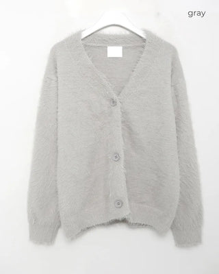 Shaggy cardigan