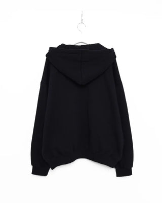 Lettering Hooded Parka