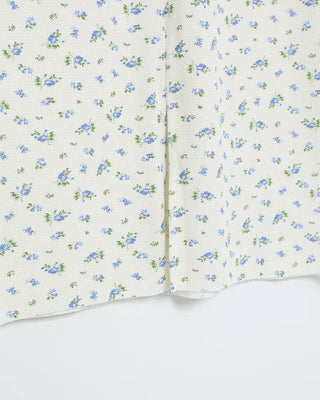 Flower Waist String Long Skirt