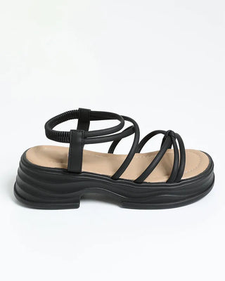 Strap summer platform sandals