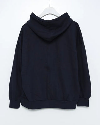 Cropped oversized hoodie