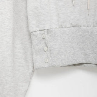Cropped hoodie