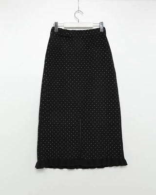 Polka Dot Frill Point Skirt
