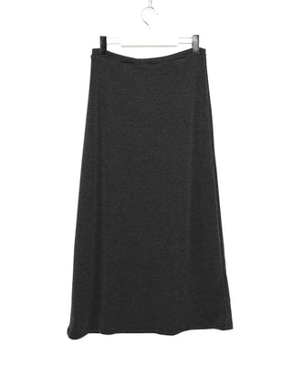 Ribbed maxi skirt