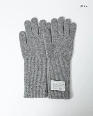 Label Point Long Gloves