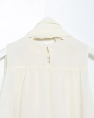 Chiffon scarf detail blouse